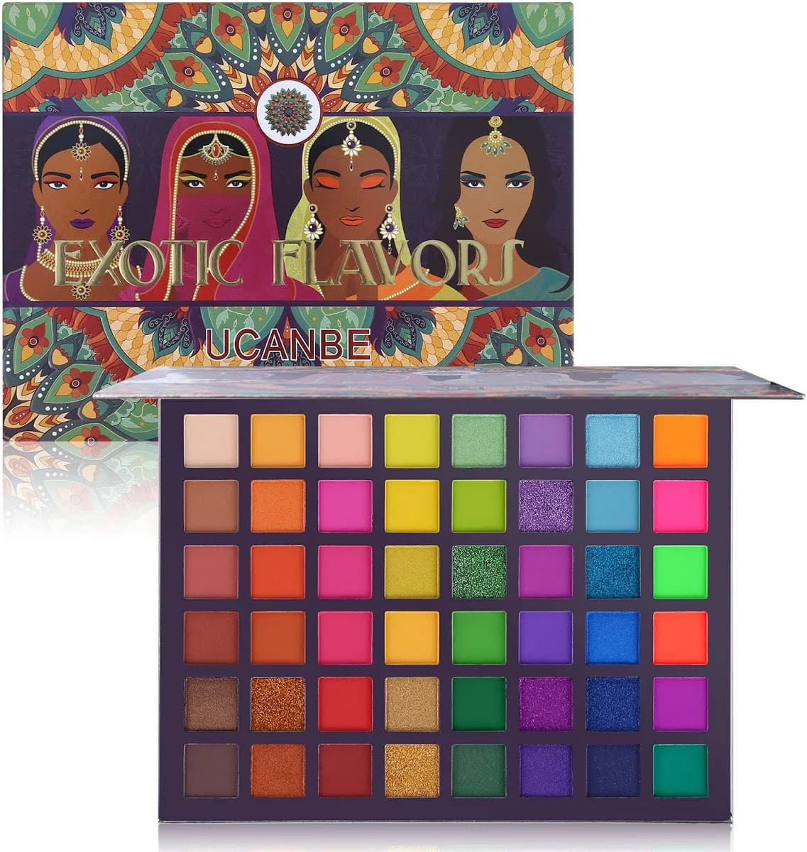 48 Colors Exotic Flavors Eyeshadow Palette
