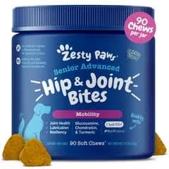 Zesty Paws Advanced Hip Joint Mobility Bites