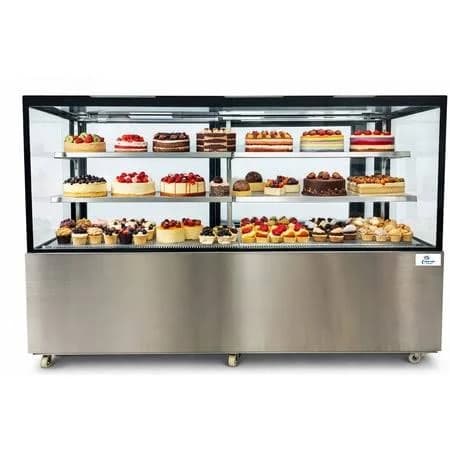 NSF 71 in Commercial Bakery Cake Display Refrigerator