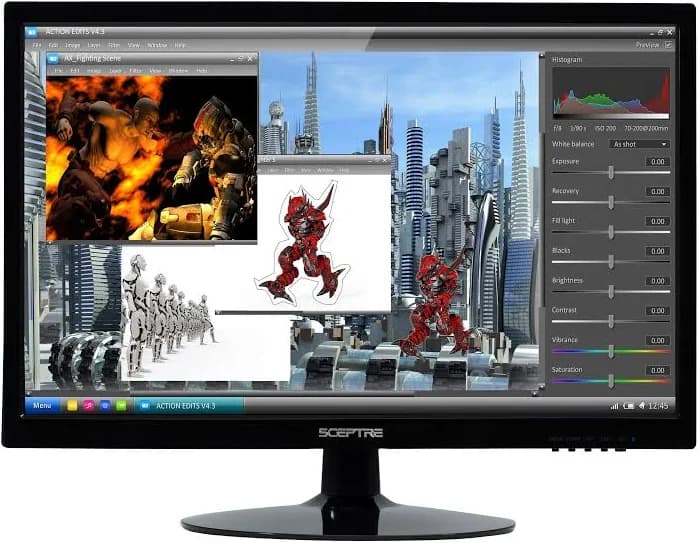 Sceptre E225w-1920 22" Full HD LED LCD Monitor