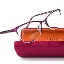 Amazon.com: Missfive Premium Bifocal Reading Glasses for Women Anti UV/Blue Light & No Broken Metal Spring Hinge, Readers for Near Far Dual-Use & A Hard Case, Timeless Ladies Bifocals Eyewear 1.5x :