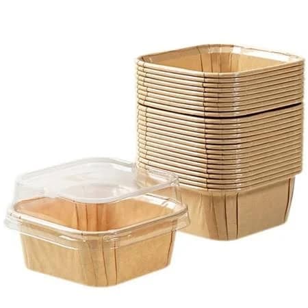 Topboutique Mini Cake Pans with Lids