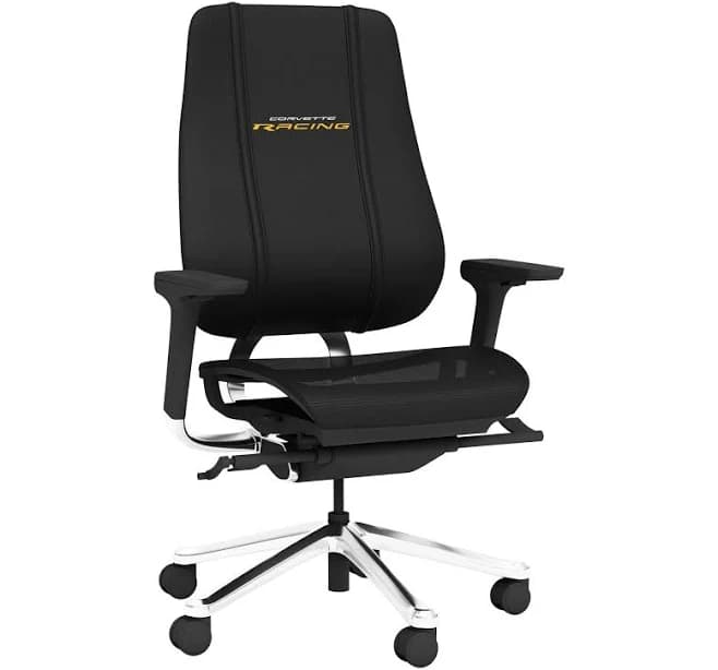 PhantomX Mesh Gaming Chair with Corvette Racing Logo