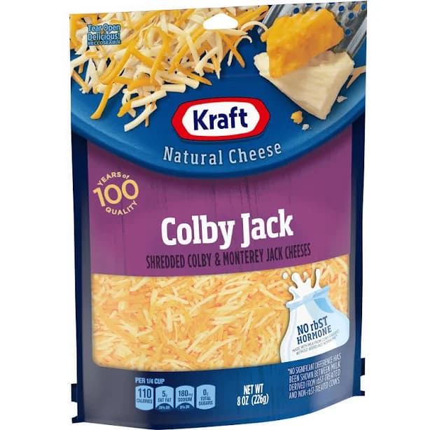 Kraft Colby & Monterey Jack Shredded Cheese 8 oz