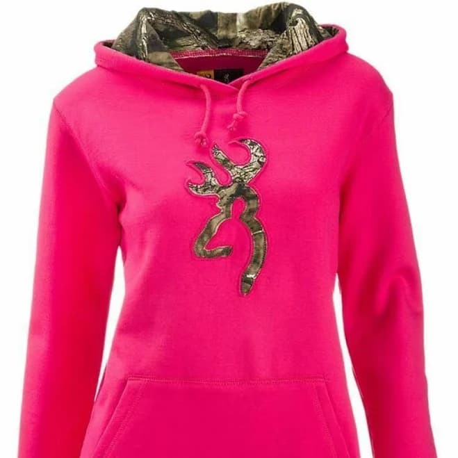 Browning Women's Buckmark Camo Hoodie
