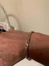 Italian Gold Woven Link Chain Bracelet in 14k Gold - Macy's