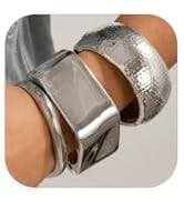 Amazon.com: MSSIEJEW Acrylic Resin Chunky Bangle Bracelet Irregular Geometric Plastic Bracelet for Women (B24-246C): Clothing, Shoes & Jewelry