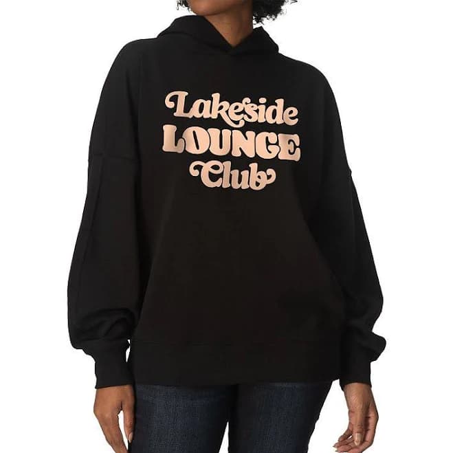 Lakeside Lounge Club Women's Oversized Fleece Hoodie Sweatshirt