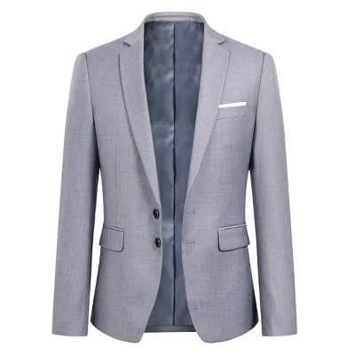 Men's Slim Fit 2 Button Suit Jacket
