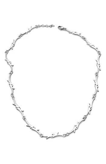 REBL Barbed Wire Chain Necklace