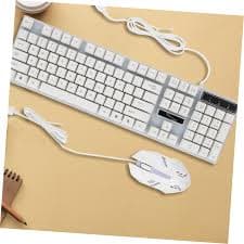 Amazon.com: Veemoon Keyboard and Mouse Set Mechanical Feel Keyboard Backlight Keys Non-Conflict USB Wired for Gaming Random Style : Electronics