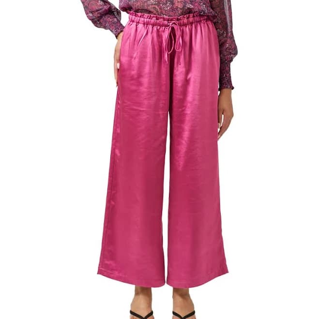 Ooh La La Boutique Minnesota Wide Leg Satin Pants