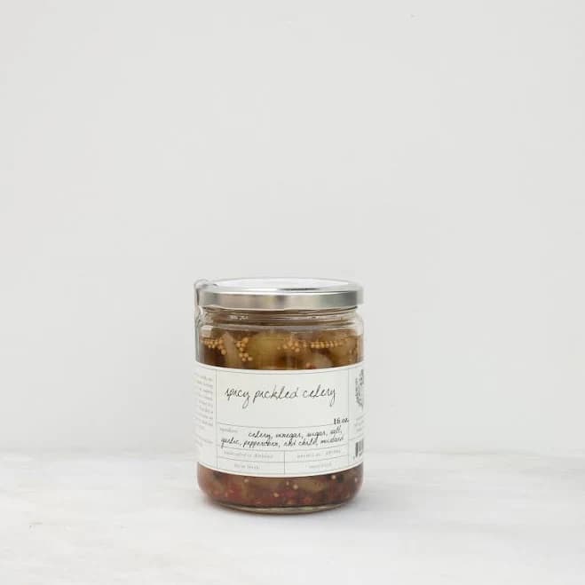 Pickled Spicy Celery