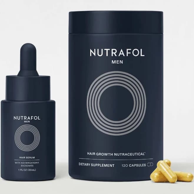 Men's Hair Growth Supplement and Hair Serum Kit