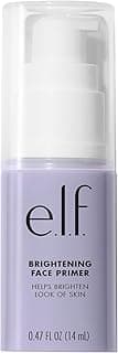 e.l.f. Brightening Lavender Face Primer, Face Makeup Primer For Neutralizing Uneven Skin Tones & Brightening Complexion, Vegan & Cruelty-free