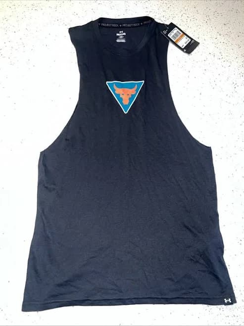 Under Armour Men's Project Rock Diamond Muscle Tank Top