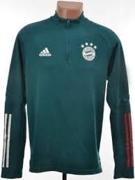 BAYERN MUNICH 2020/2021 FOOTBALL 1/4 ZIP TRAINING TOP ADIDAS SIZE M ADULT | eBay