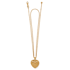 One Heart Convertible Locket Necklace - Brighton