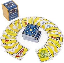 American Mahjong Card Game | Classic Chinese Tile Game in Playing Card Form | 156-Card Deck for Chinese and Western Game Play