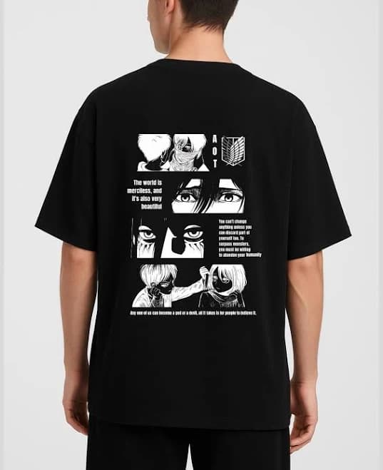 Attack On Titan Manga Panel T-Shirt