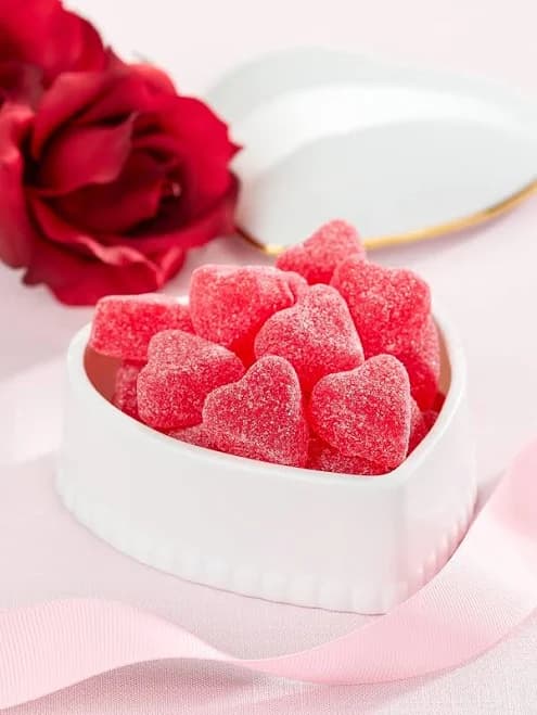 The Vermont Country Store Cherry Jelly Hearts 24 oz. Bag