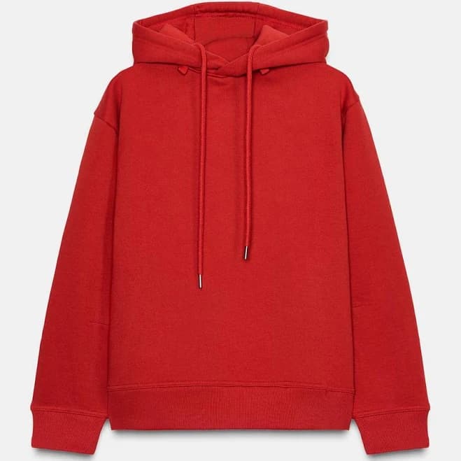 Zara Women's Oversized Hooded Sweatshirt