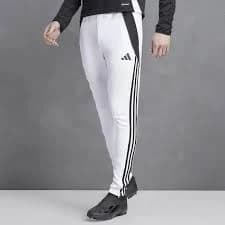 Adidas Tiro 24 White/Black Zip Pocket Training Track Pants BRAND NEW!