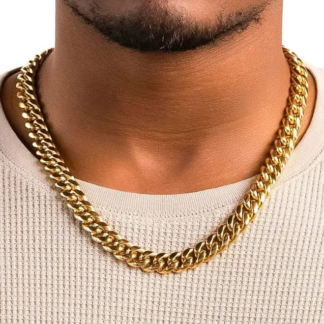 the gold gods Cuban Link Chain Gold