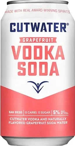Cutwater Spirits Grapefruit Vodka Soda
