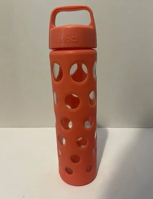 Ello Pure BPA-Free Glass Water Bottle with Lid