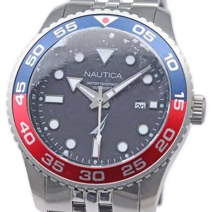 Nautica Men's Pacific Beach Stainless Steel Watch with Date