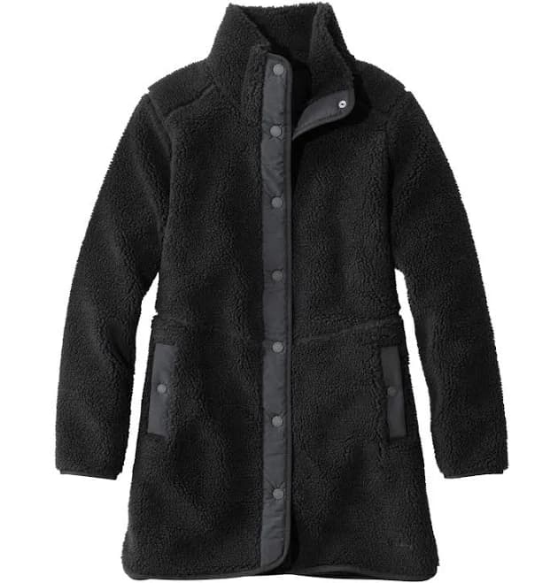 L.L.Bean Women's Sherpa Fleece Coat