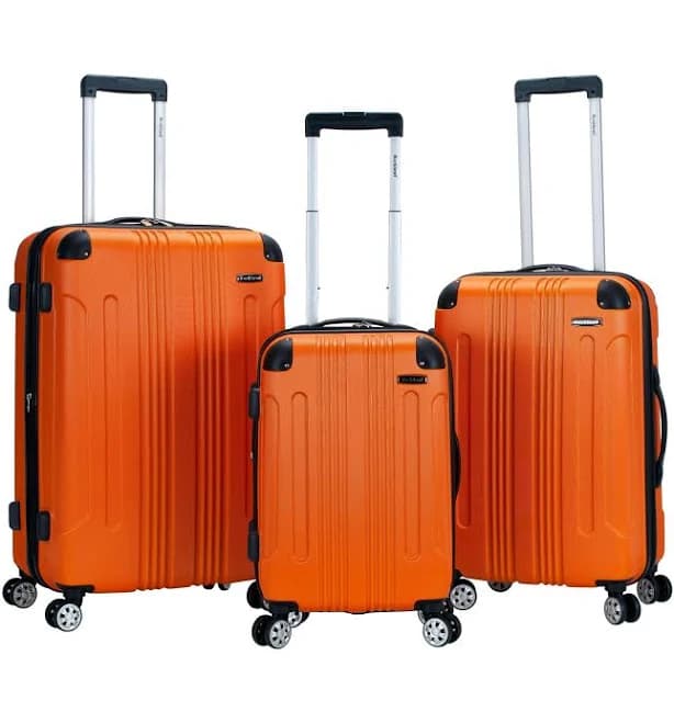 Rockland Luggage Sonic 3 Piece Hardside Spinner Luggage Set