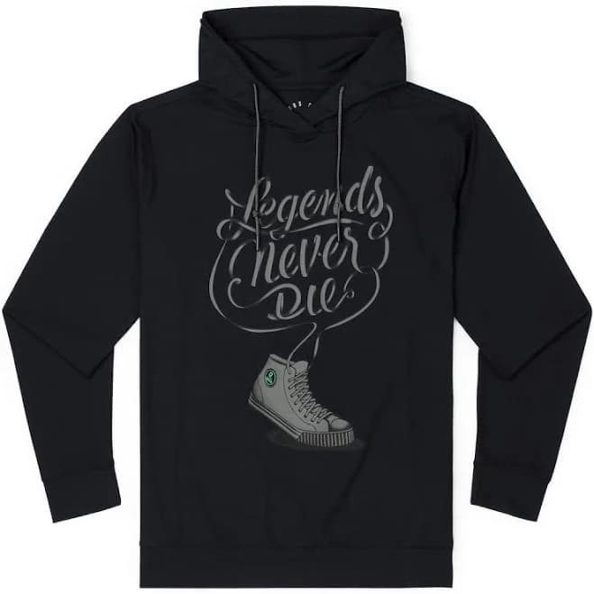 Legends Never Die Performance Hoodie