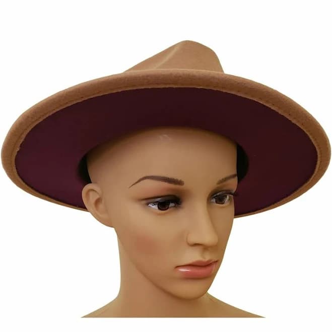 Wide Brim Fedora Hat