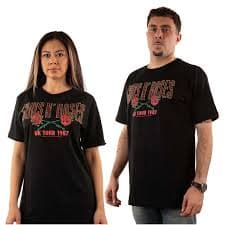 Guns N' Roses Unisex T-Shirt 87 Tour (Diamante) (Large) - Walmart.com
