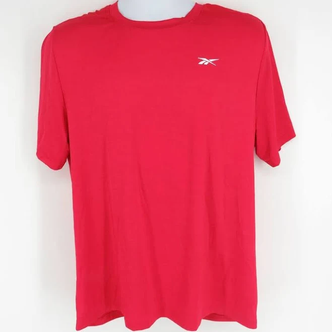 Reebok Men's Easy Fit Speedwick Moisture Wicking Active Tee Mesh Back Panel