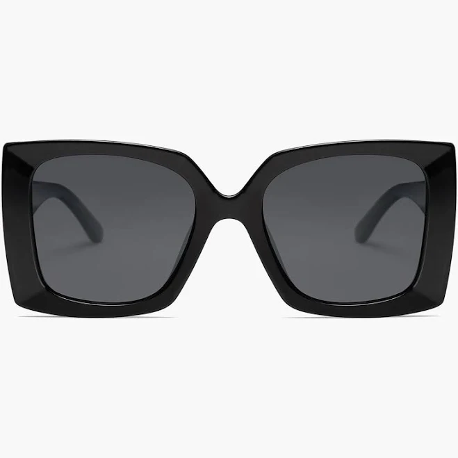Sojos Vision Oversized Square Polarized Sunglasses for women XIMENA