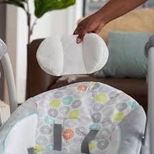 Ingenuity Hugs & Hoots Folding & Portable Baby Swing, 5 Swing Speeds, 8 Melodies, 3 Nature Sounds, Volume Control and Toy Hanger, from Birth to 9 kg : Amazon.ie: Toys & Games