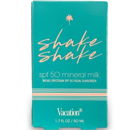 Vacation Shake Shake Mineral Milk SPF 50 Sunscreen