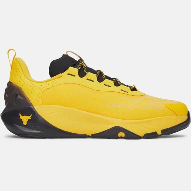 Adult Unisex Project Rock 8 Training Shoes - Yellow, 6.5/8, Under Armour