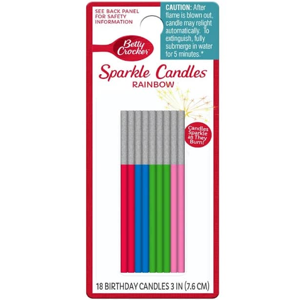 Betty Crocker Birthday Candles