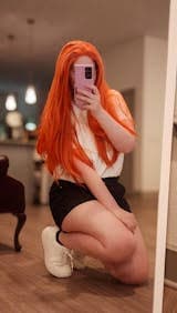 Ginger Straight Yaki Lace Front Synthetic Wig LN6028 | WigIsFashion
