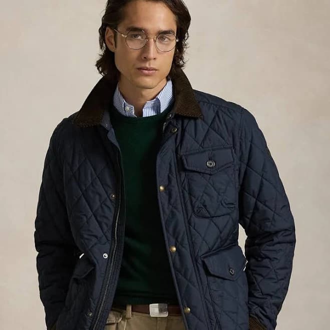 Polo Ralph Lauren Men's Beaton Quilted Water-Repellent Jacket