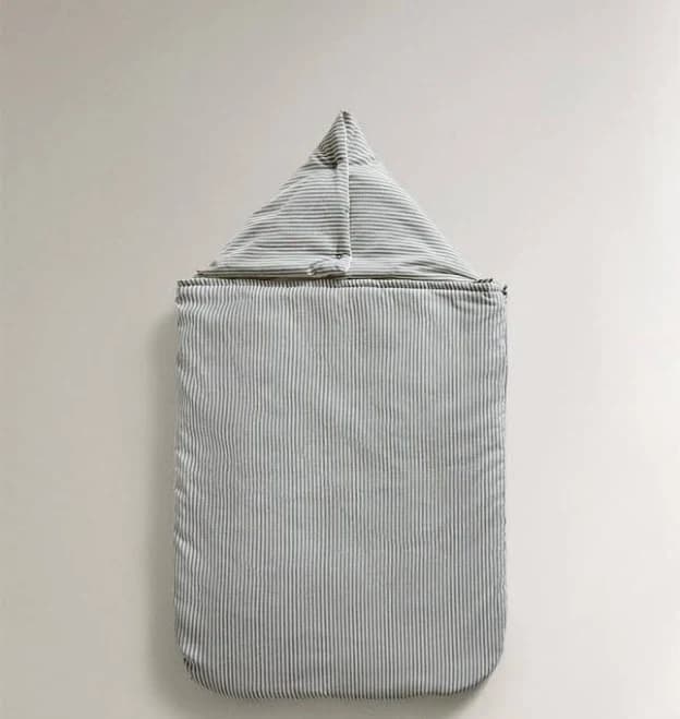 Zara Home Striped Cotton Carrycot Baby Wrap