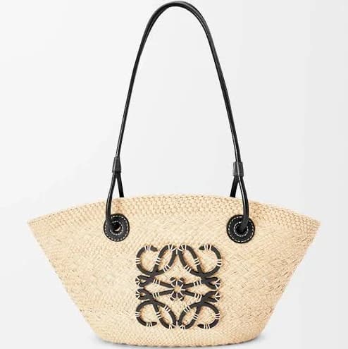 Loewe Women's Anagram Basket Leather Tote Bag