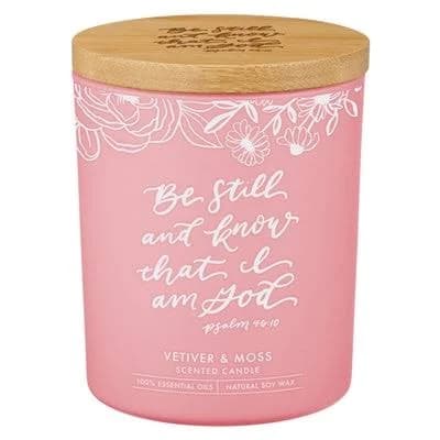 Be Still and Know Candle