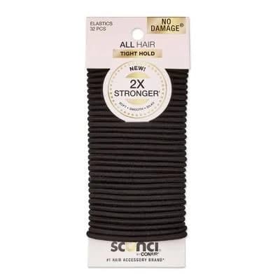 Scunci 32 ct No Damage Hair Elastics