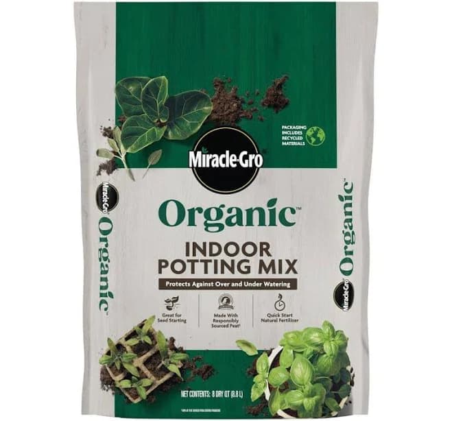 Miracle-Gro Organic Indoor Potting Mix