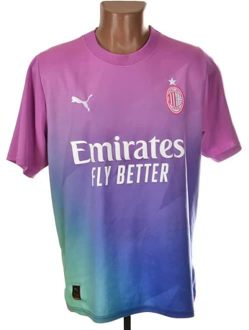 Ac Milan 2023/2024 Third Football Shirt Jersey Puma Size L Adult